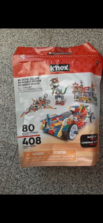 jeux de construction Basic Fun K’NEX Deluxe jamais ouvert