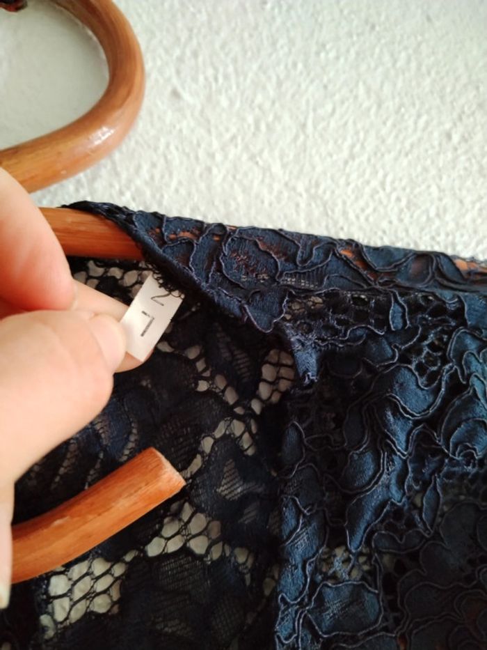 Blouse chemisier dentelle neuf L - photo numéro 6