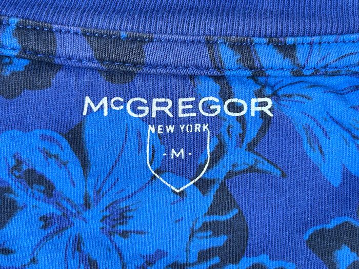 Tee-shirt bleu Mc Gregor - Taille M - photo numéro 3