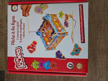 jeu "la pêche à la ligne" en bois