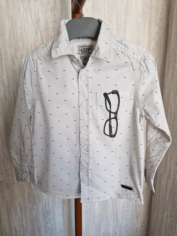Chemise manches longues enfant 3 ans La compagnie des petits Coton
