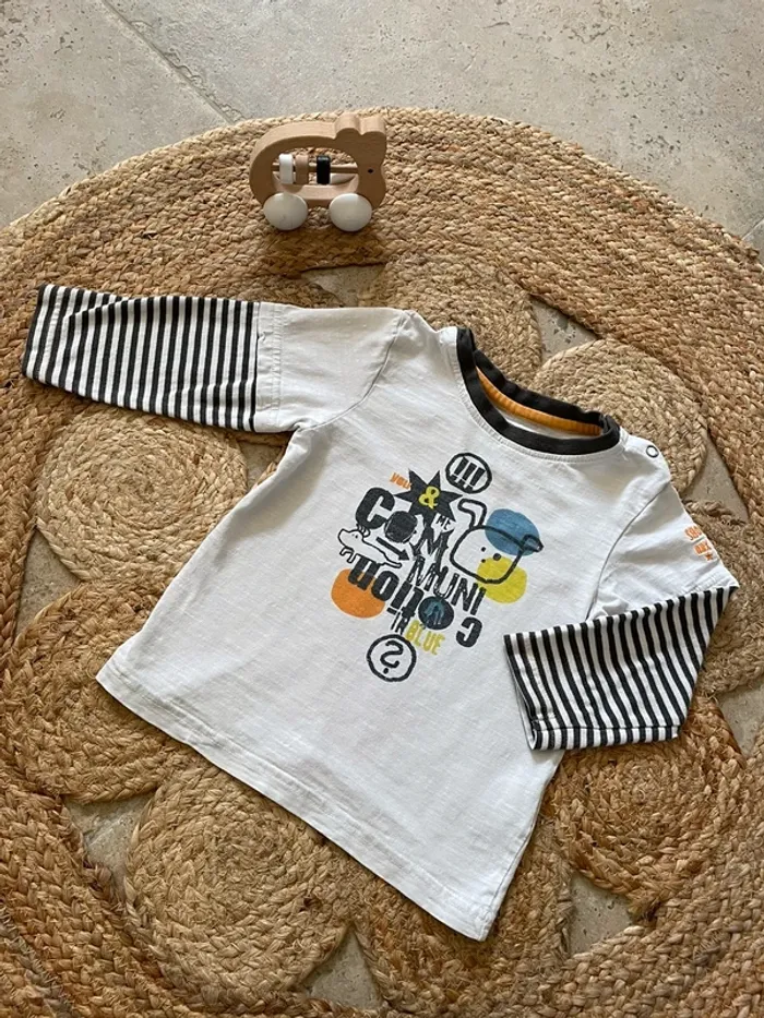 T-shirt manches longues 23 mois