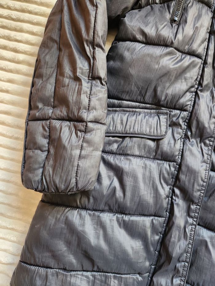 Doudoune longue fille TEDDY SMITH – 12 ans – Bleu marine ❄️✨ - photo numéro 2