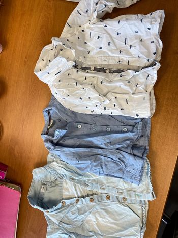 Lot chemise 18 mois