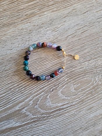 Bracelet en pierres Multi-Agates