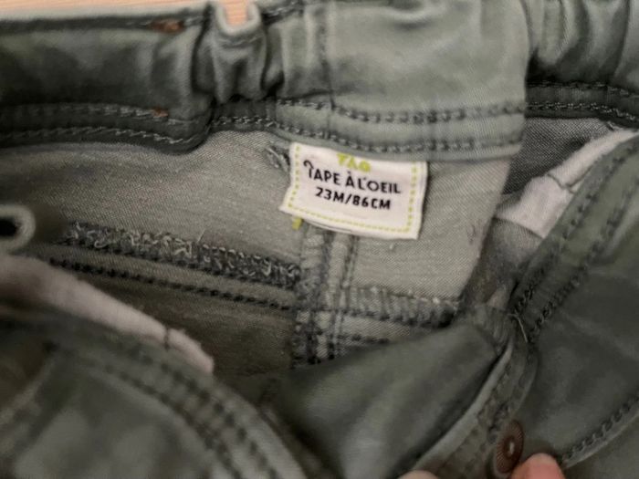 Lot 2 pantalons fille - photo numéro 3