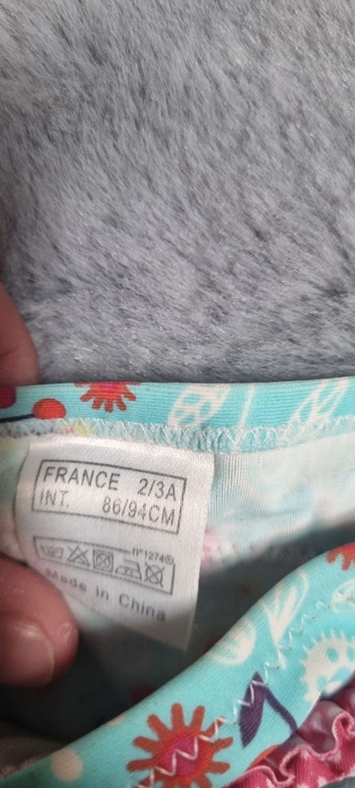 Maillot de bain 2 pièces 2-3 ans petit béguin - photo numéro 3