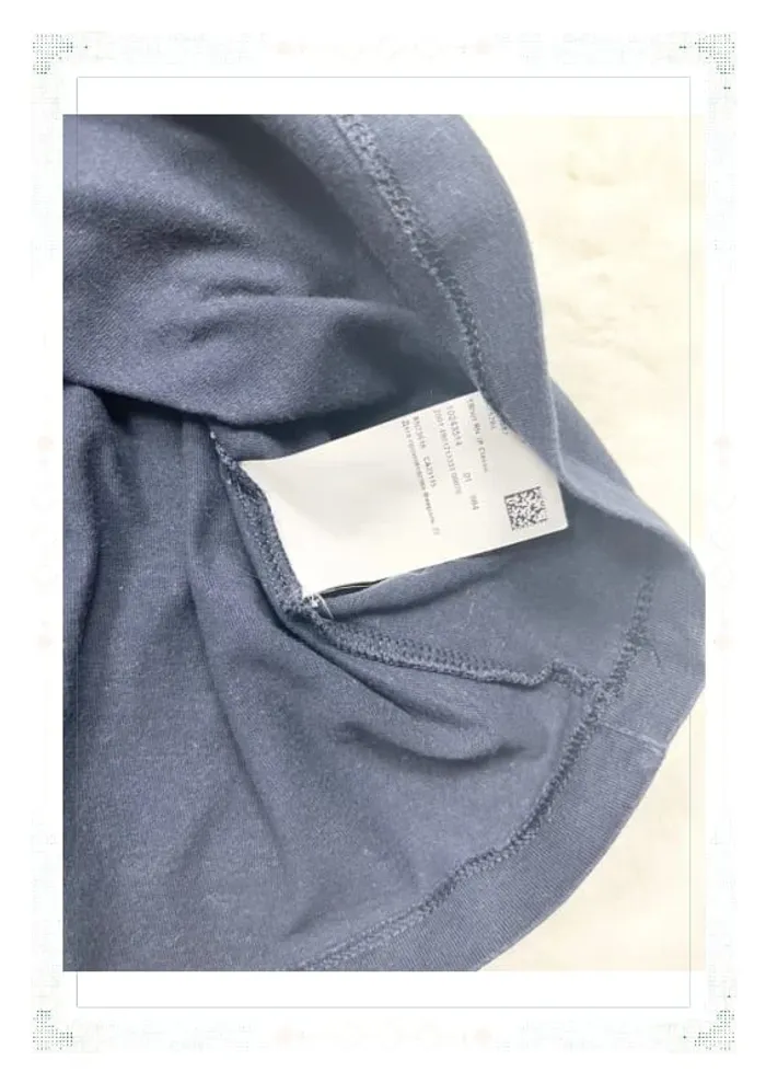 T-shirt Hugo Boss bleu marine - Taille M - Homme - photo numéro 7