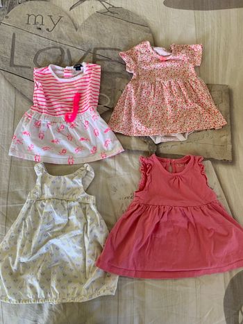Lot 4 Robe s 3mois 