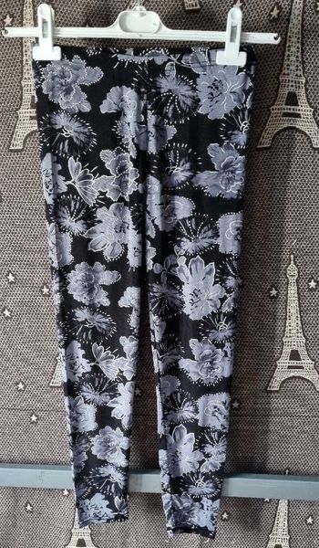 Legging à fleurs taille 3xl
