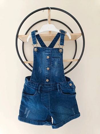 4 ans salopette short en jean punkidz