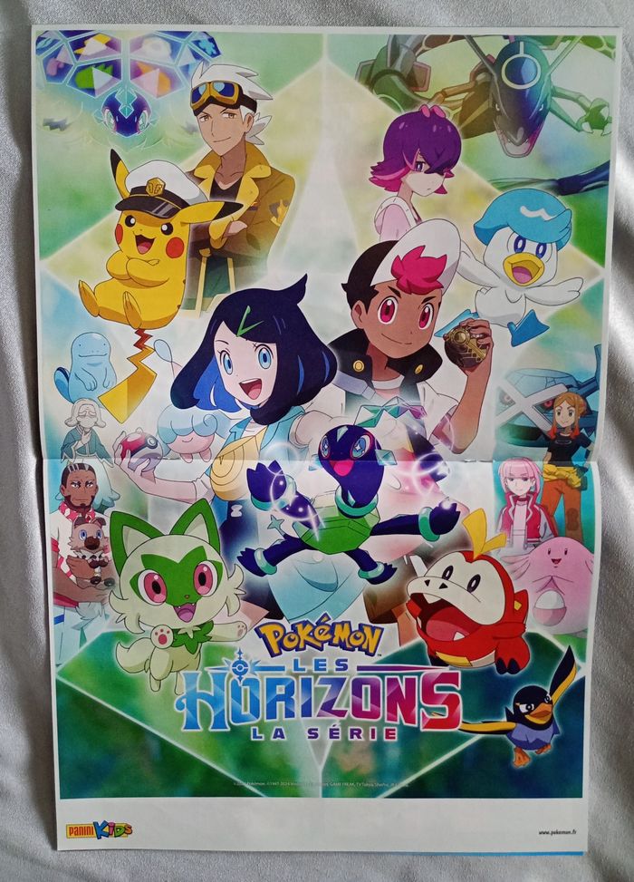 Carte pokémon Jumbo Victini 208 + 1 magazine avec 1 petit poster dedans. Fr - photo numéro 6