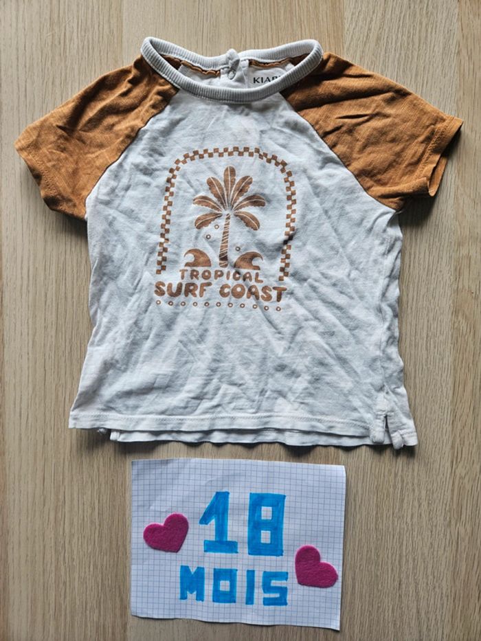 Tee shirt 18 mois garçon Kiabi