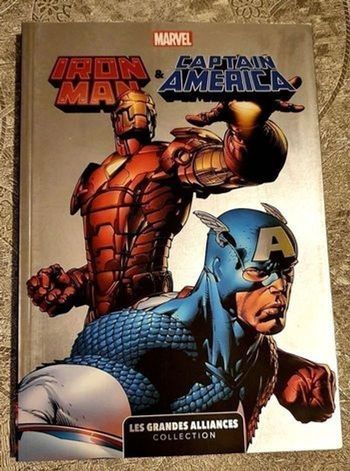 Bande dessinée MARVEL TOME 7 IRON MAN & CAPTAIN AMERICA