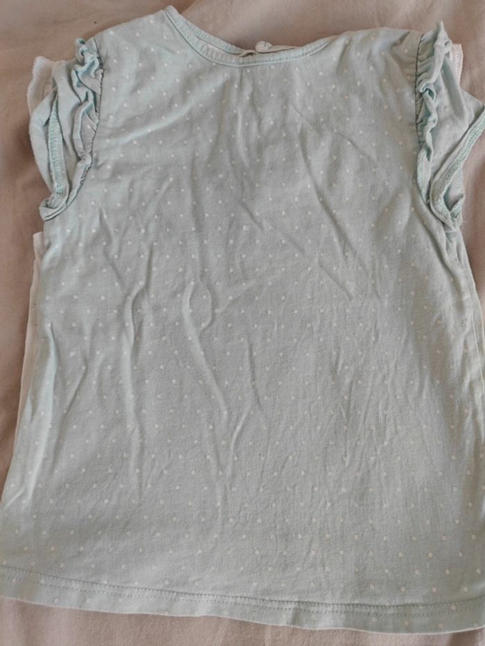 Lot 10 tee shirt manches courtes 18 mois - photo numéro 3