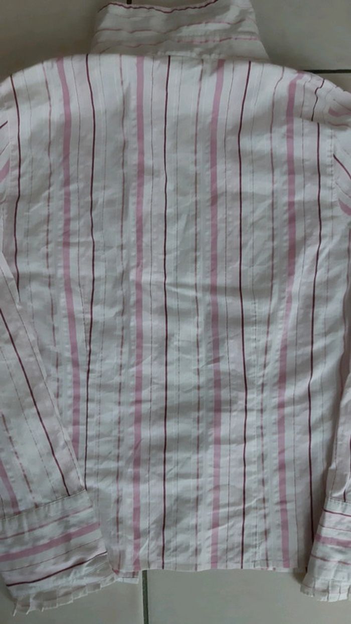 Chemise manche longue à rayures femme - photo numéro 6