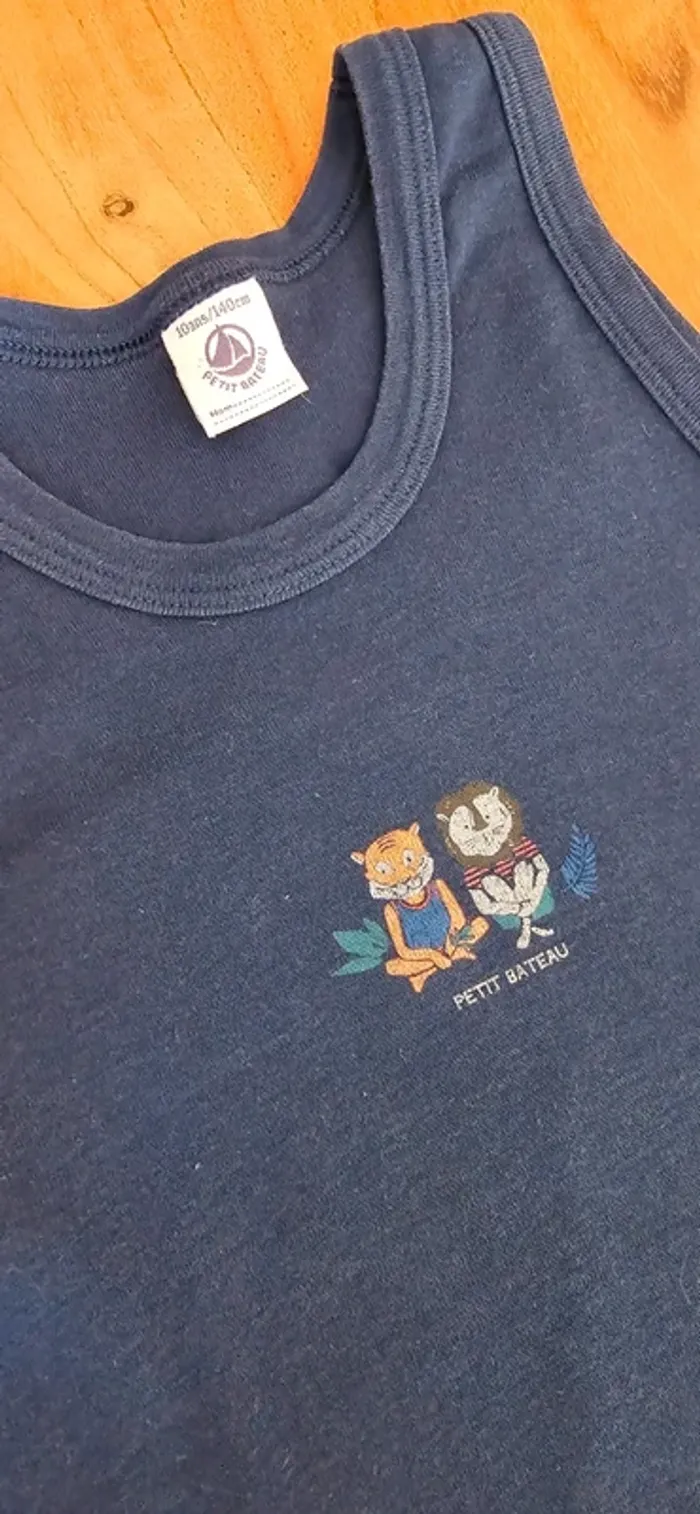 Débardeur Petit Bateau Taille 10 ans - photo numéro 3