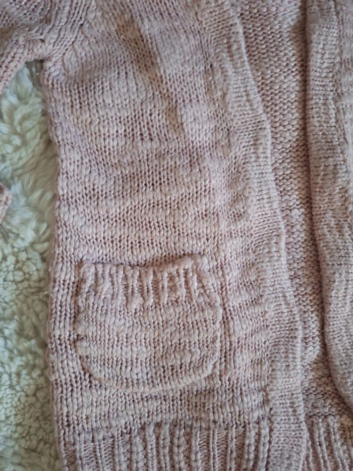 Gilet rose 5ans #FI5A-009 - photo numéro 2