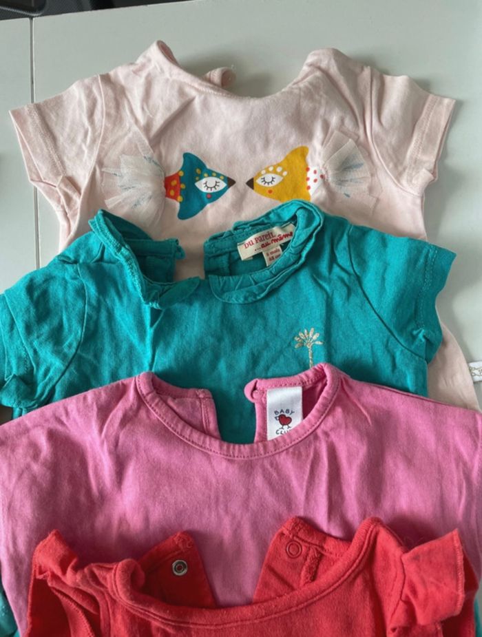 Lot T-shirt manches courtes - photo numéro 5