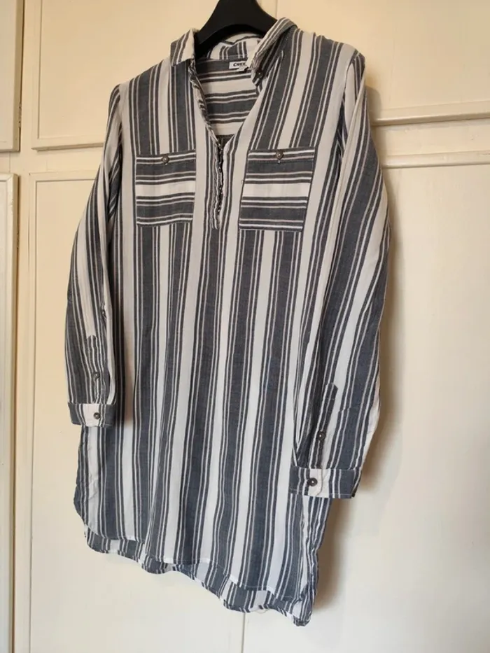 Superbe robe casual chemise taille 44 - photo numéro 2