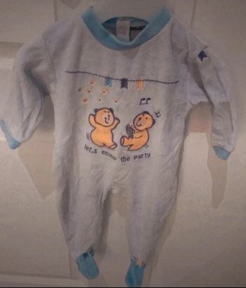 Pyjama velours bébé garçon 9 mois