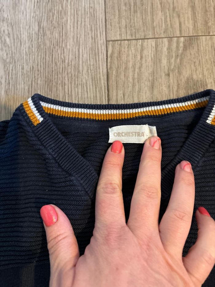 Pull col V 10 ans - photo numéro 2