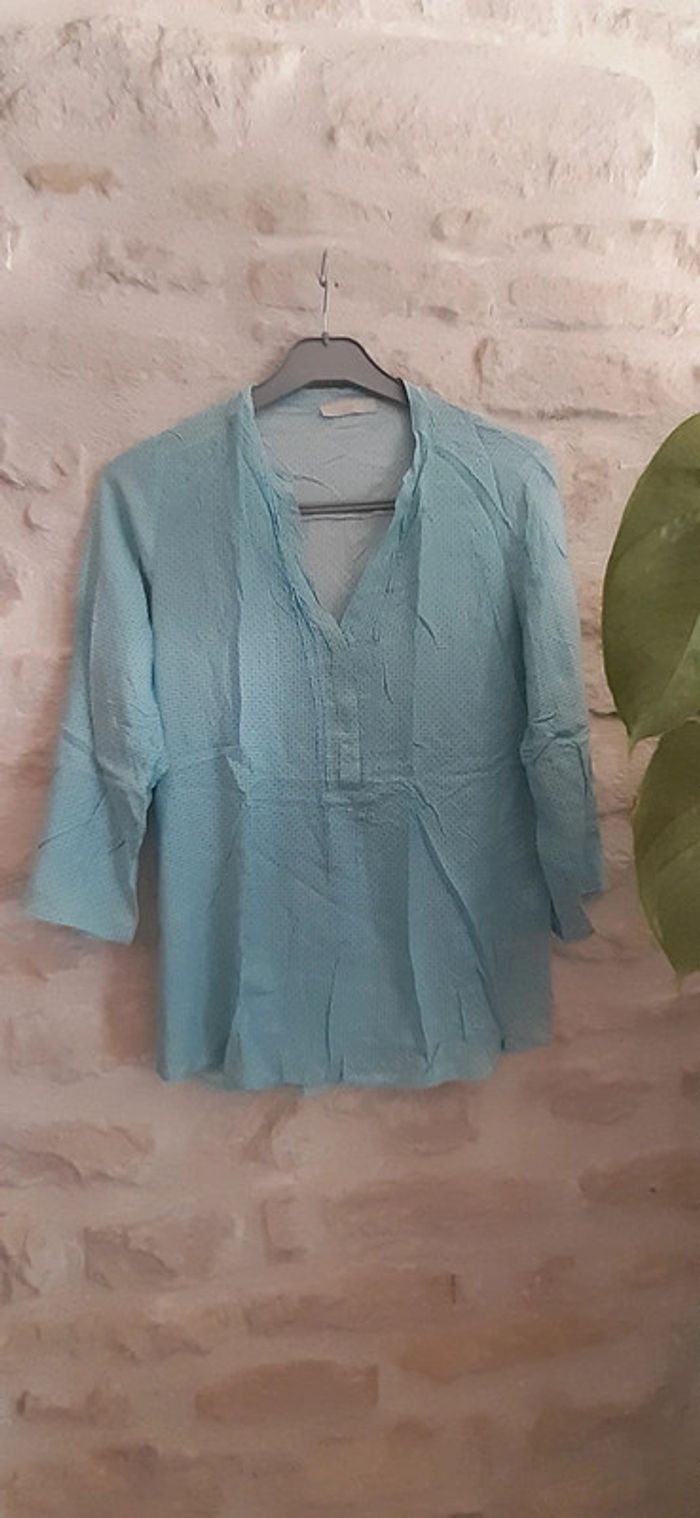 Tunique turquoise taille 1 - photo numéro 2