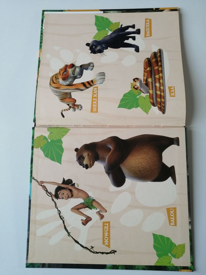 le livre de la jungle - livre enfant - photo numéro 2