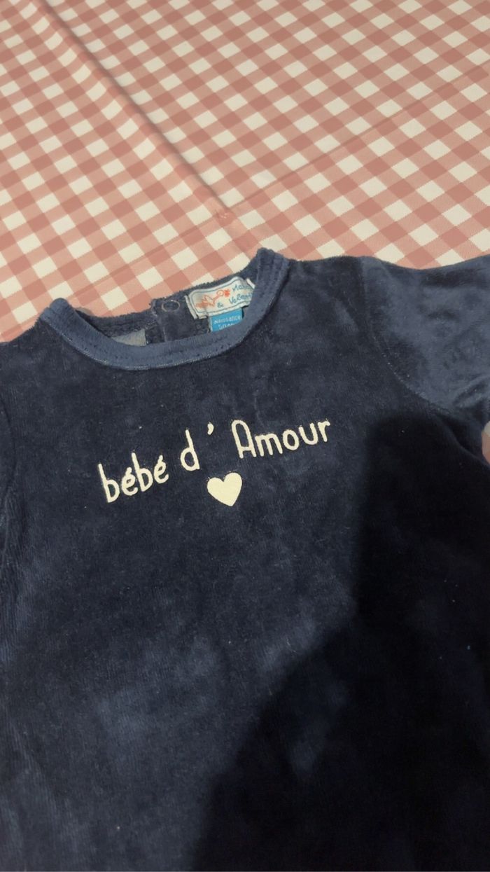 Pyjama garçon - naissance - neuf - Manon et Valentin - photo numéro 2