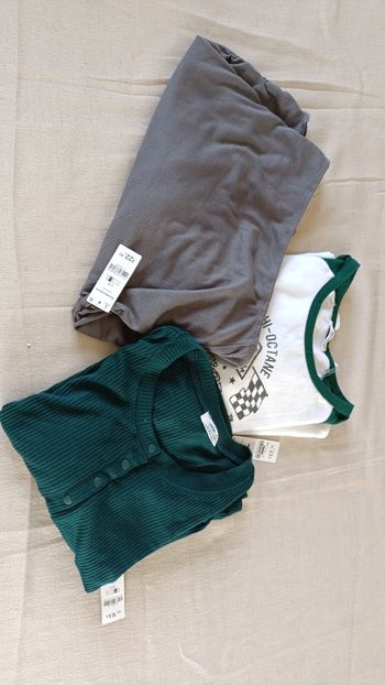 👚 Lot de 3 Hauts Femme – Taille L – Neufs avec étiquette