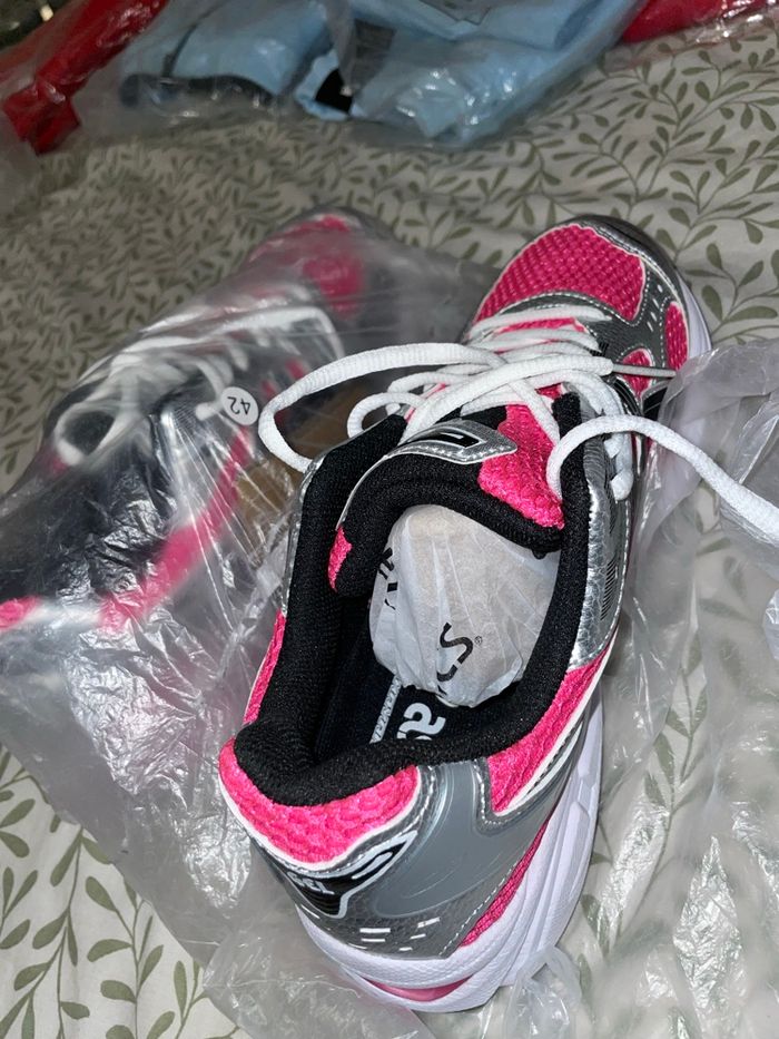 Chaussures Asics, rose - photo numéro 4