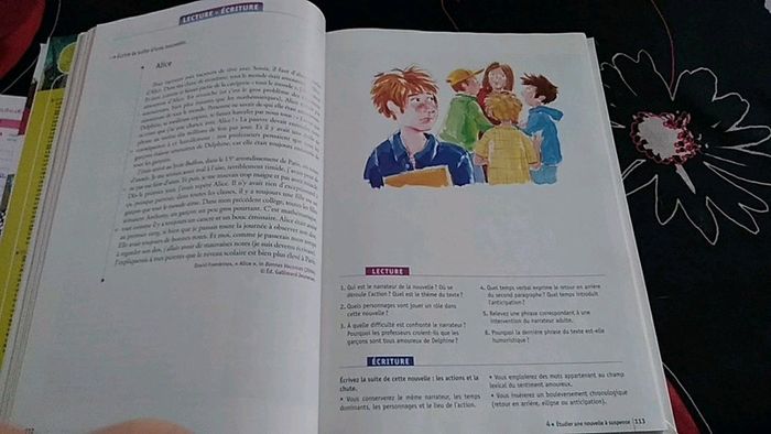 Manuel de français 5e Anagrammes livre unique - photo numéro 5