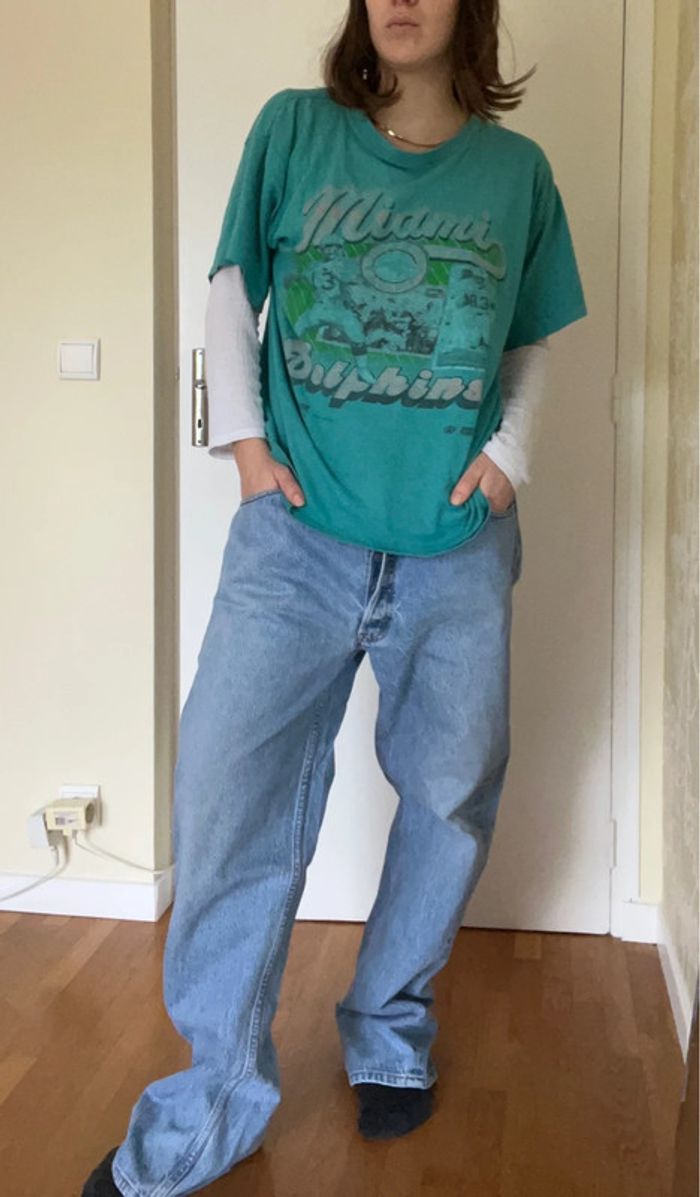 Pantalon/ jean coupe droite Levis authentique vintage made in usa - photo numéro 6