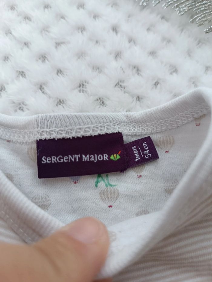 🔸 Pyjama été Léger Manches Longues - Sergent Major 1 Mois🔸 - photo numéro 9