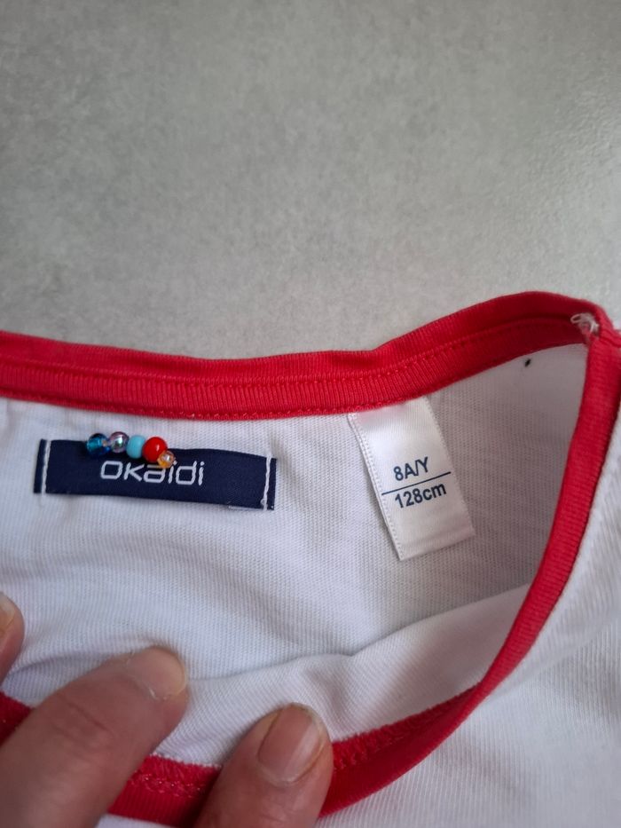 Tee-shirt okaidi 8 ans - photo numéro 3