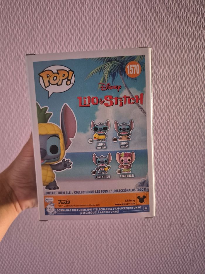 Funko pop Disney stitch as pineapple scented 1570 - photo numéro 4