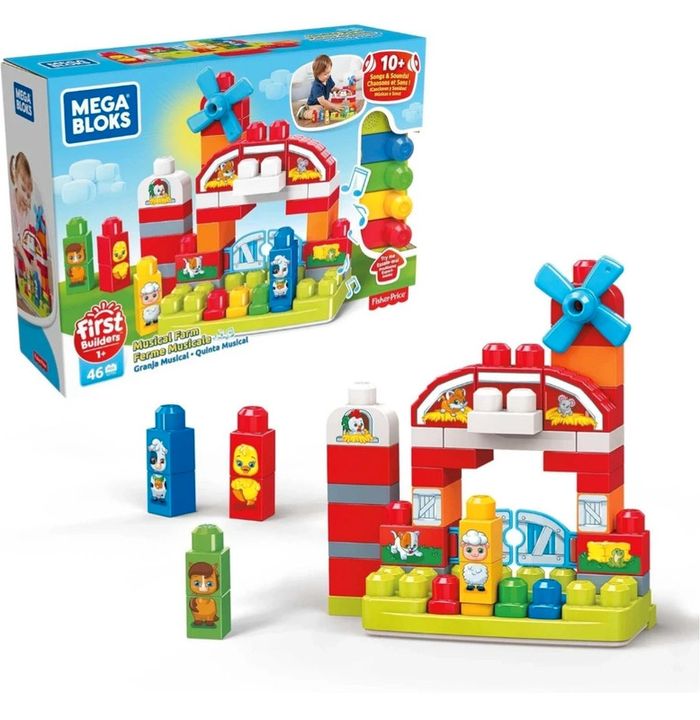Méga bloks Jungle et Ferme musical - photo numéro 4