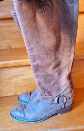 Bottes camel 37