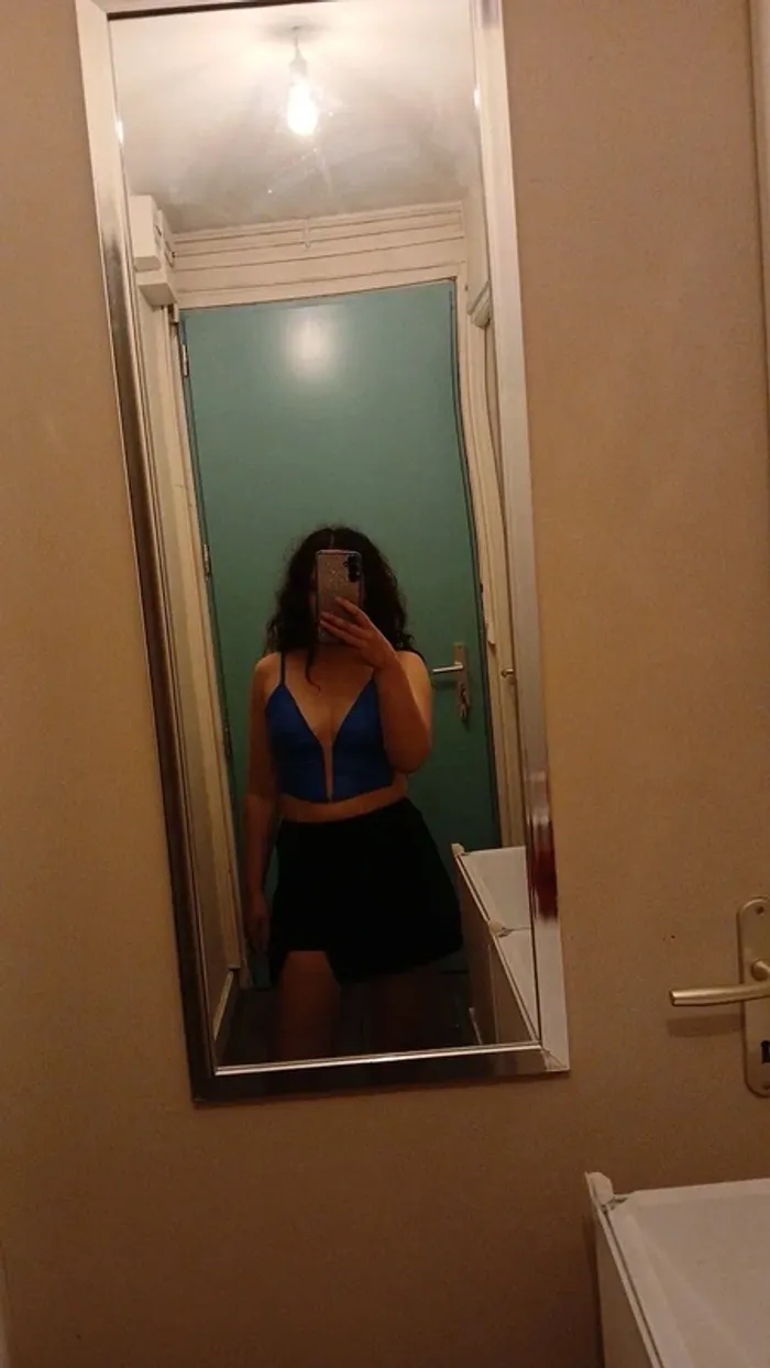 Top bleue