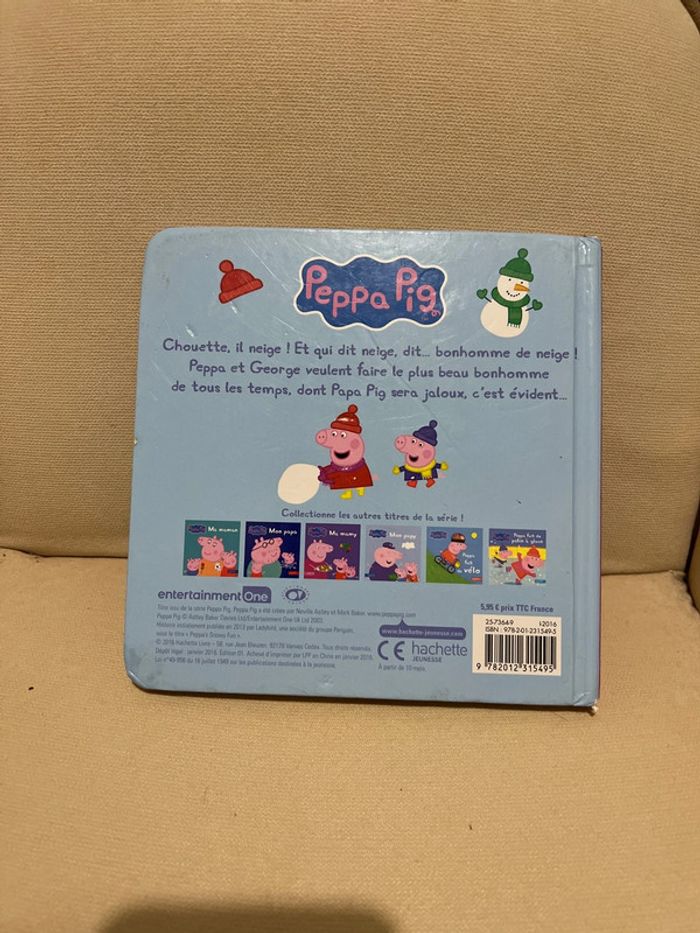 Peppa fait un bonhomme de neige - photo numéro 2