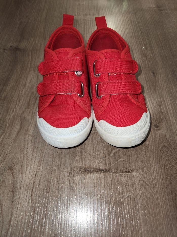 Baskets tennis à scratchs motif voiture garçon - photo numéro 2