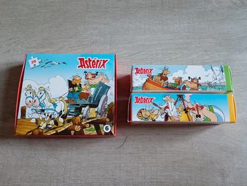 Lot puzzle et coloriage astérix McDo