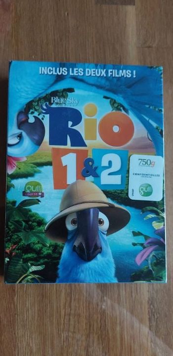 Lot 2 DVD Rio 1 et 2