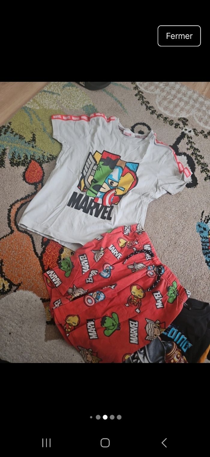 Lot pyjamas short - photo numéro 5