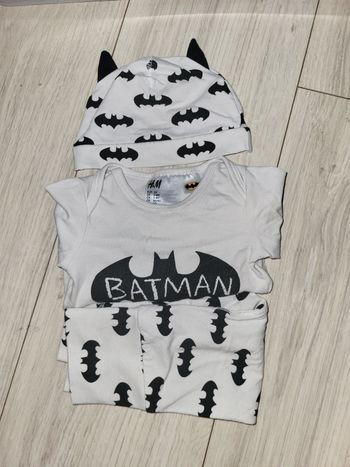 Ensemble bat man avec bonnet