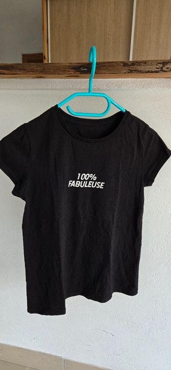 Tshirt 100% 12 ans