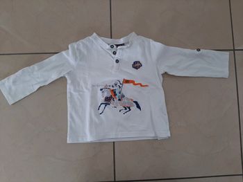 Tee shirt manches longues garçon 2 ans