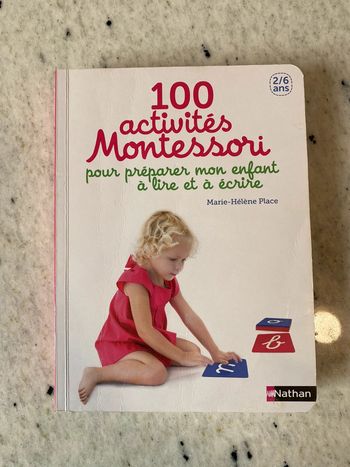 Livre 100 activités Montessori