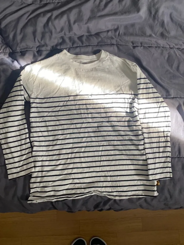 Pull marinière de grossese