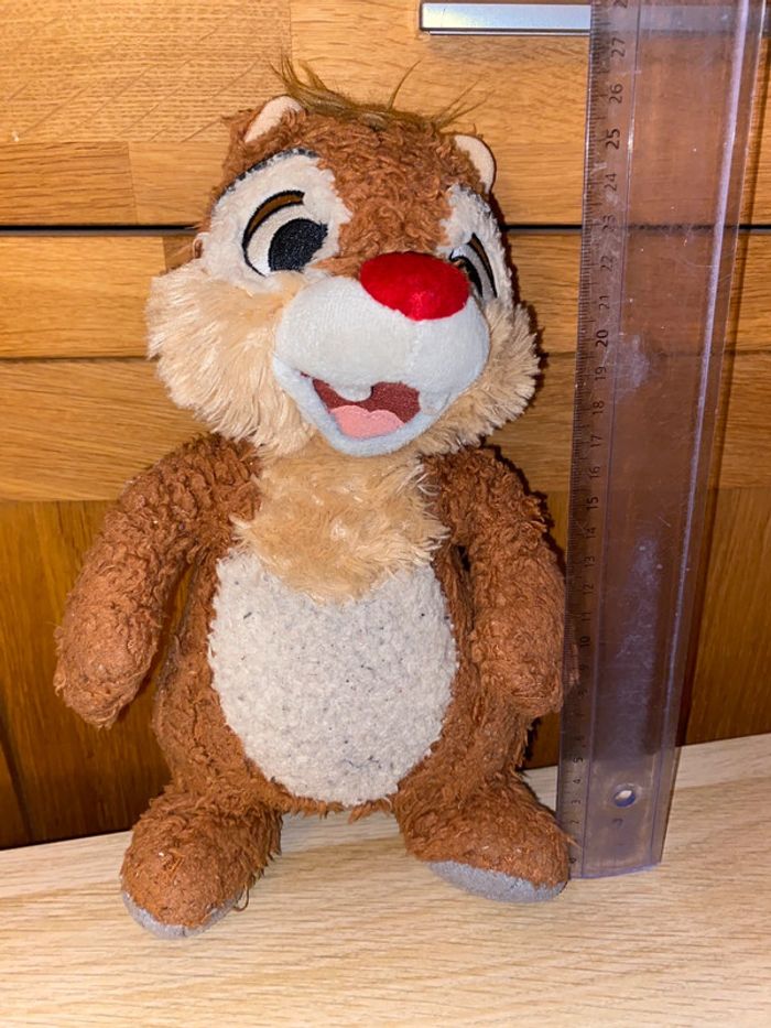 Peluche chip Dale tic tac Disney store Disneyland Paris écureuil - photo numéro 2